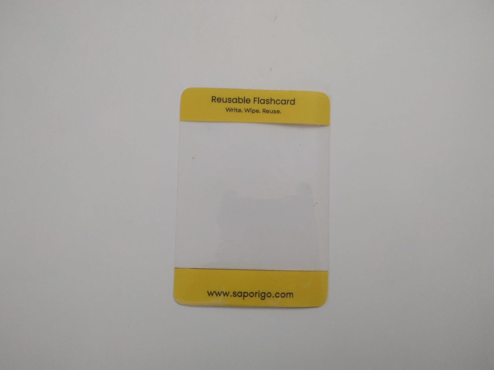 SAPORIGO Transparent Rewritable Flash Cards A7 Size | Clear Wipe-Clean Study & Tracing Cards - Image 5