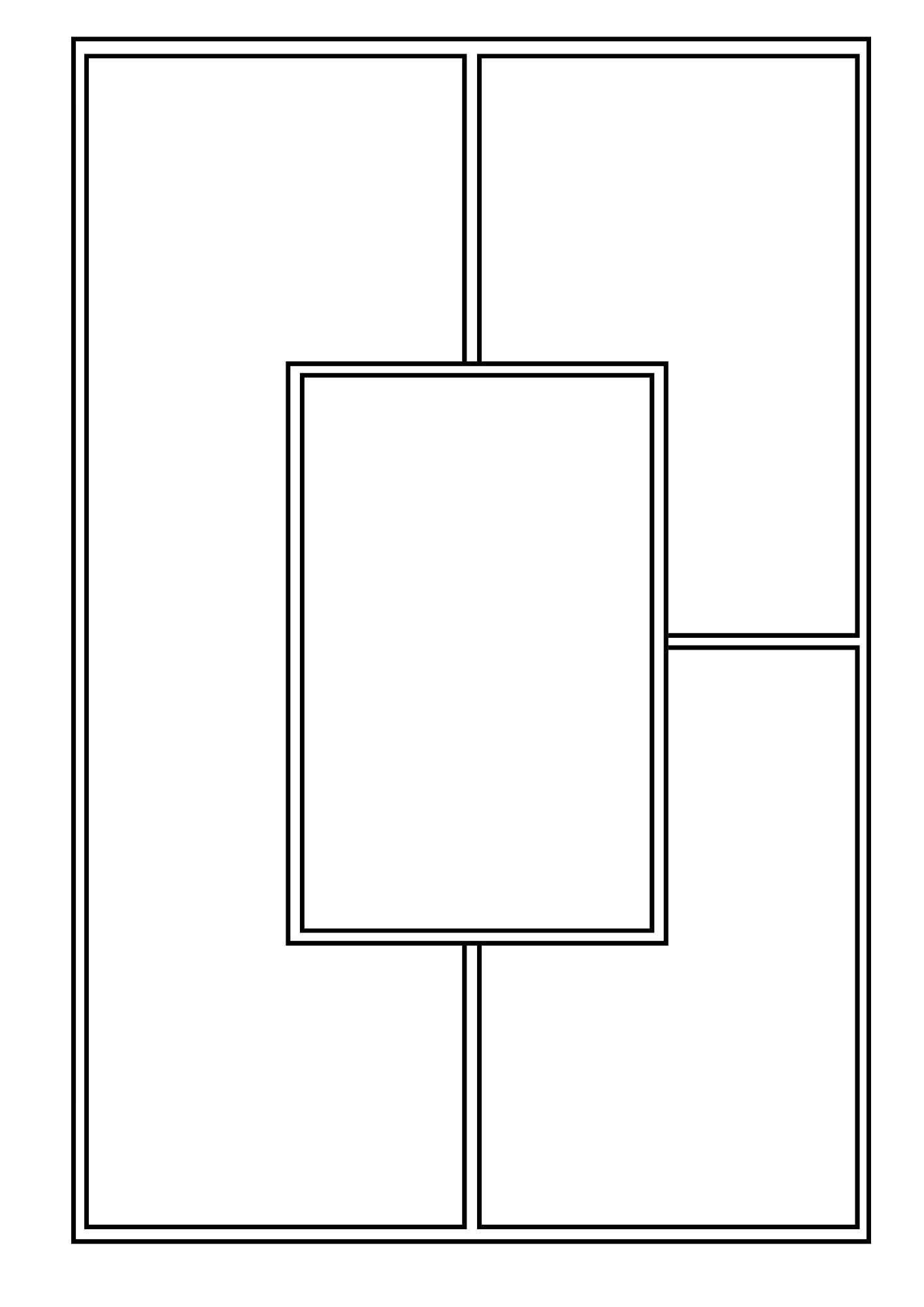 Saporigo Ink It Yourself Comic Creator Kit Freestyle Edition | 176 Pages | Blank Comic Book for Artists | Open Layouts for DIY Comics, Webtoons & Graphic Novels | Spiral Bound | ISBN 978-81-987846-6-7 - Image 12