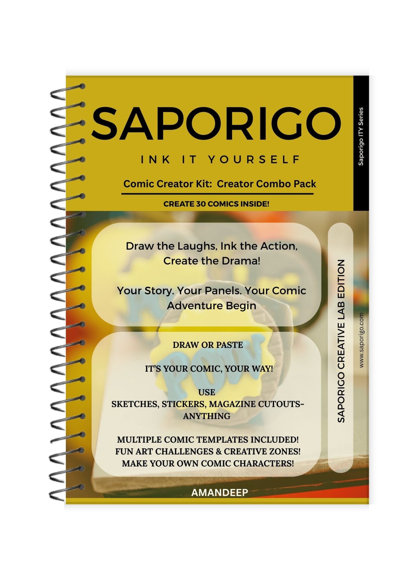 Saporigo Comic Internal Panel 5