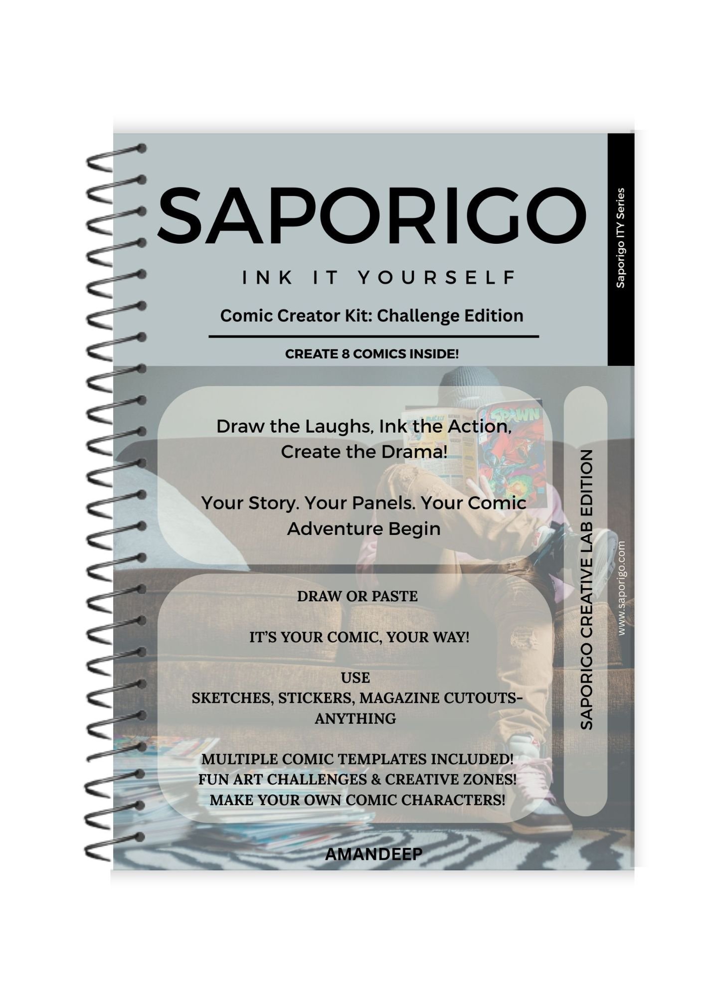 Saporigo Comic Internal Panel 3