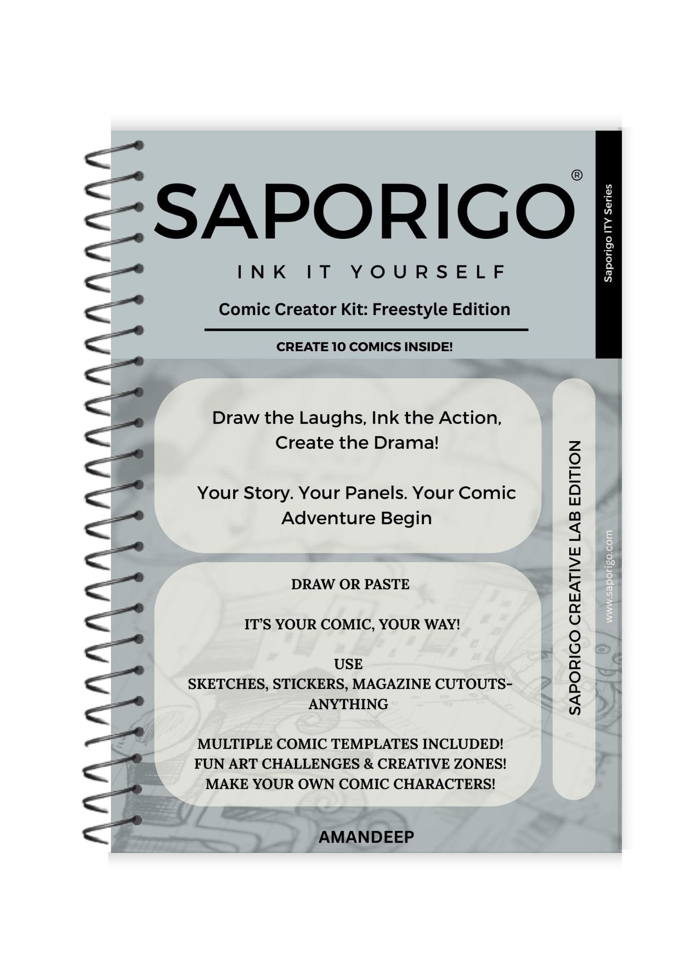 Saporigo Comic Internal Panel 4