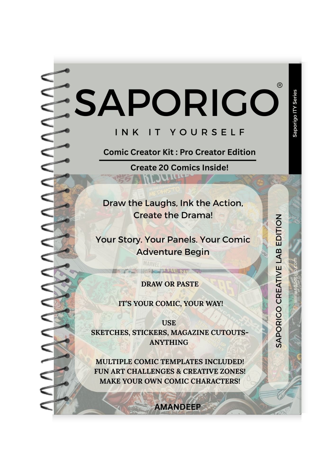 Saporigo Comic Internal Panel 2