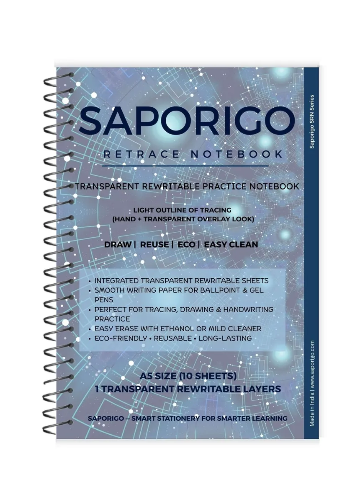 Saporigo Retrace Notebook Overlay Demo