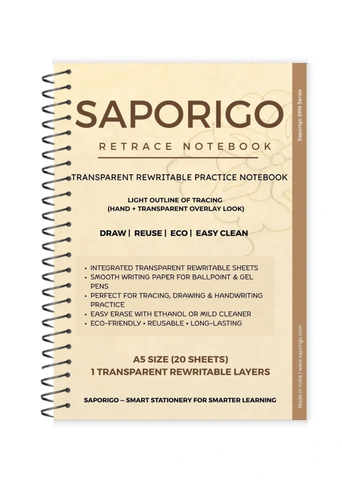 Saporigo Retrace Transparent Sheet View