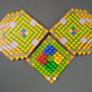 SAPORIGO Maze Quest | Modular Strategy Board Game | Customizable & Rotating Maze Layout | 2–4 Players