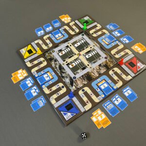 SAPORIGO Exoplanet Adventure | 3D Terrain Survival Strategy Board Game | Sci-Fi Tabletop Mission | 2–4 Players