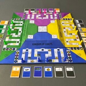 Product name SAPORIGO Emperor Struggles 2026 | 3D Empire-Building Strategy Board Game | Territory Control & Diplomacy | 2–4 Players