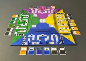 Product name SAPORIGO Emperor Struggles 2026 | 3D Empire-Building Strategy Board Game | Territory Control & Diplomacy | 2–4 Players