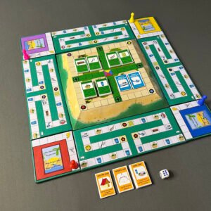 SAPORIGO Adventure Island 2026 | 3D Survival Escape Strategy Board Game | Resource Management & Crafting | 2–4 Players