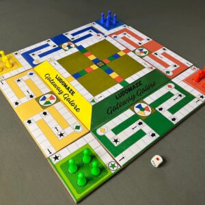 SAPORIGO LUDOMAZE Gateway Galore 2026 | 3D Engineered Strategy Board Game | Portal & Maze Ludo Alternative