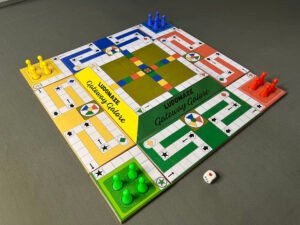 SAPORIGO LUDOMAZE Gateway Galore 2026 | 3D Engineered Strategy Board Game | Portal & Maze Ludo Alternative